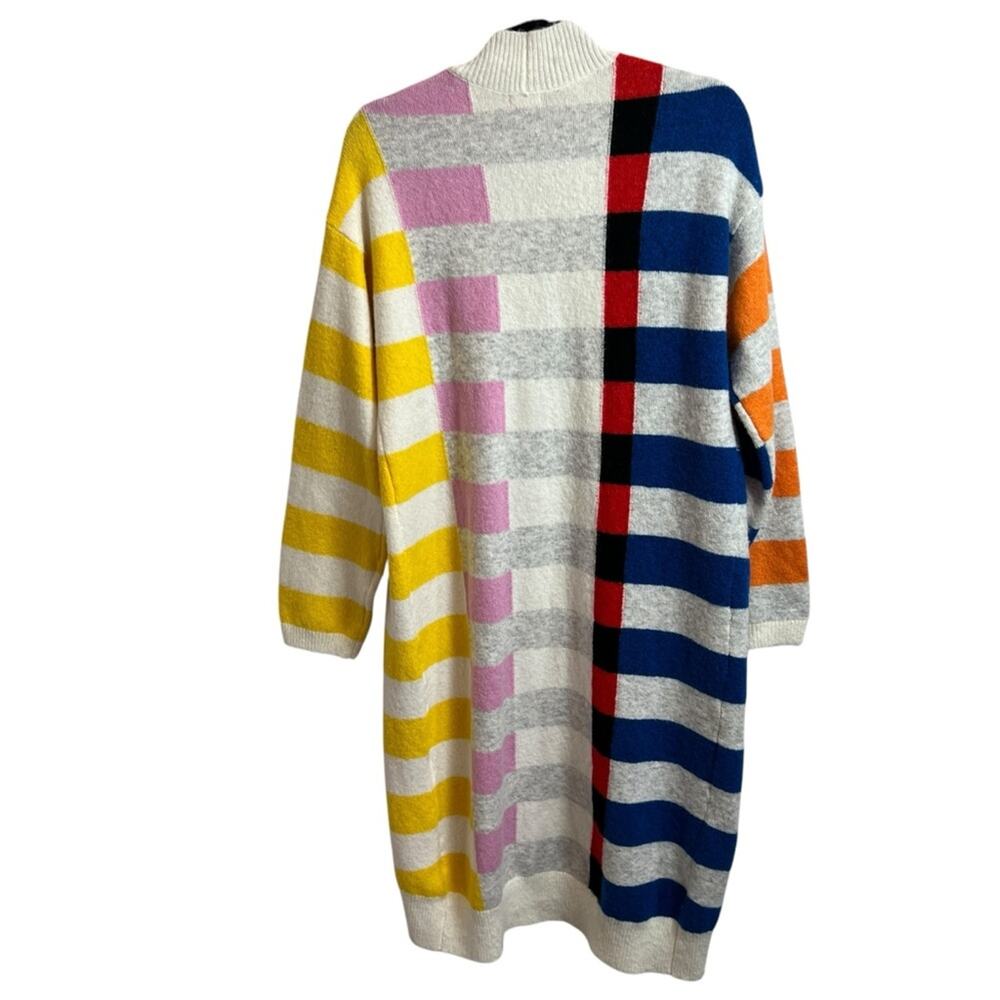 Lego x Target XS P2P21" Multicolor Striped Duster Longer Length Cardigan Sweater - Picture 5 of 9